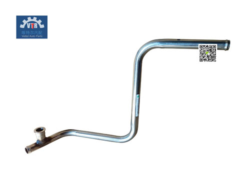 712W61960-0006  暖風(fēng)發(fā)動機(jī)出水鋼管  Warm air engine outlet pipe   SINOTRUK SITRAK C7H  Engine accessories