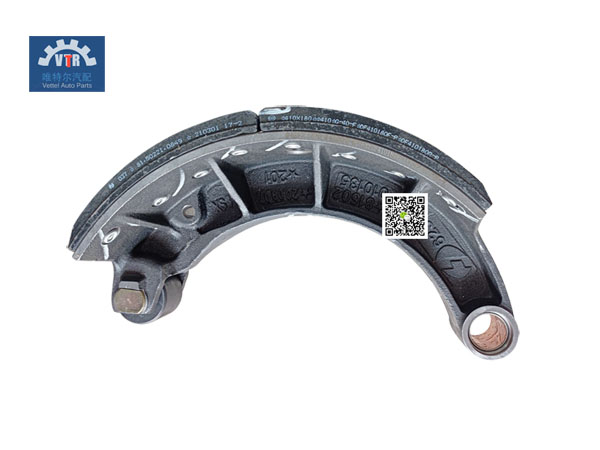HD90009440028  前制動蹄總成   Front brake shoe assembly   HANDE HDZ9.5 Front axle braking system SHACMAN X3000