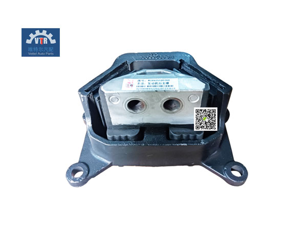 WG9925590360   發(fā)動機后橡膠支承  Engine rear rubber bearing   SINOTRUK   SITRAK  C7H   Accessory for engine