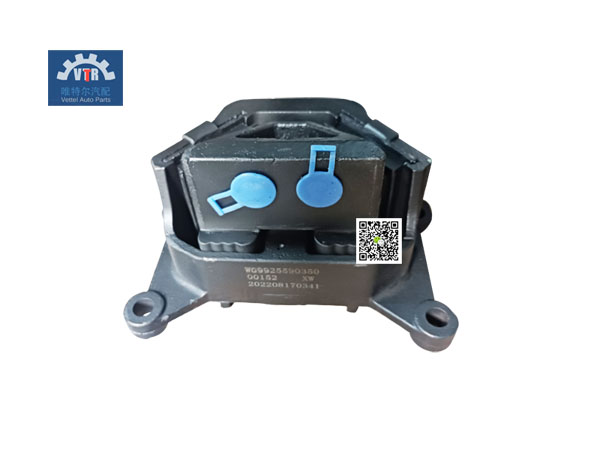 WG9925590350 發(fā)動機后橡膠支承   Engine rear rubber bearing   SINOTRUK   SITRAK   T7H  Truck engine mount parts
