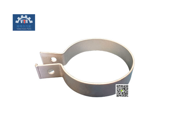 DZ9114540316   消聲器排氣管 管夾  Pipe clamp   SHACMAN  F2000   Truck muffler exhaust pipe parts