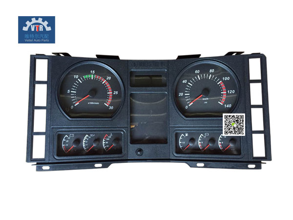 DZ93189584134 組合儀表 （機(jī)械泵-CAN） Combination instrument (Mechanical pump-CAN)  SHACMAN  F3000   Electrical parts for truck cab