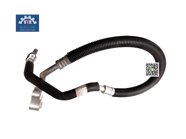 DZ14251845006  壓縮機(jī)進(jìn)管  (HXWP10)  Evaporator - compressor nozzle  SHACMAN  X3000  F3000  Truck air conditioning system parts