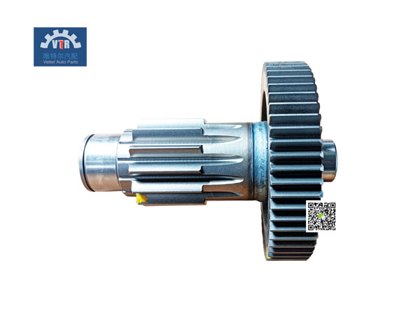 12JSD200T-1707050   焊接軸-短  Welding shaft - short  SHACMAN  FAST  12JSD200T Gearbox subbox parts